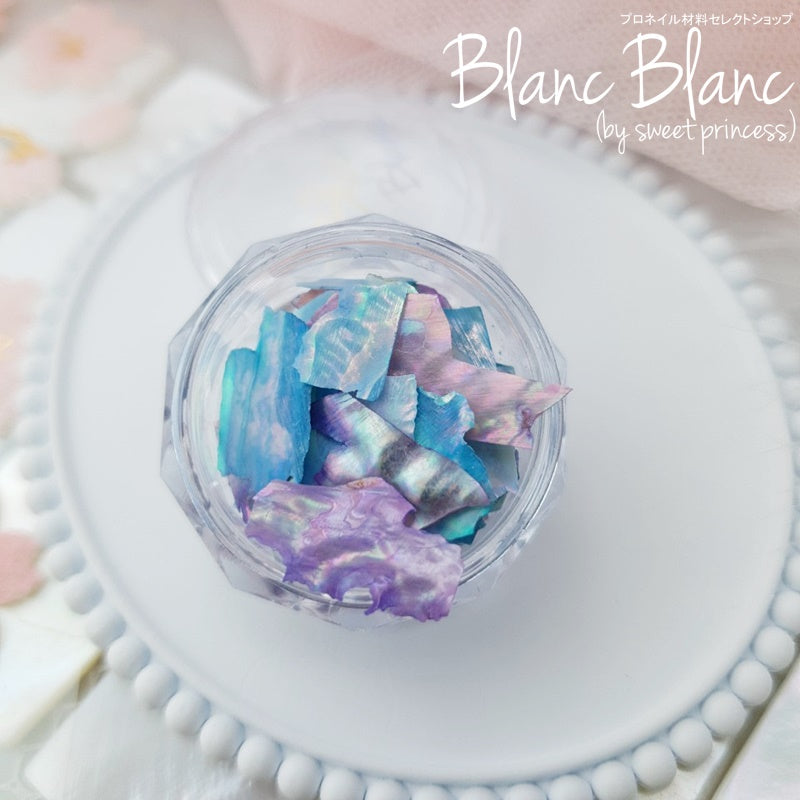 Blanc Blanc - (M91) Silver Purple Tone Pastel Mother-of-pearl