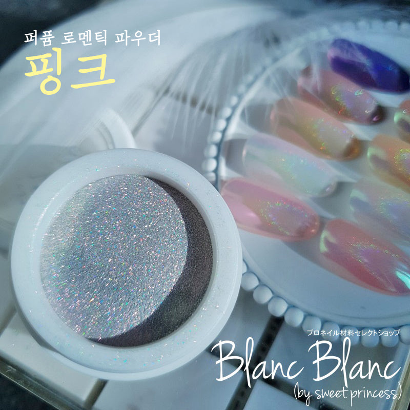 Blanc Blanc - (W15) Perfume Romance Chrome Powder - Pink