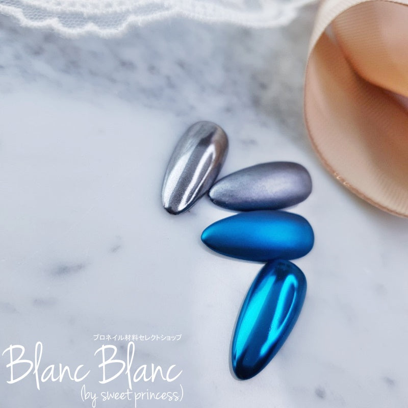 Blanc Blanc - (W36) Deep Turquoise Chrome Powder