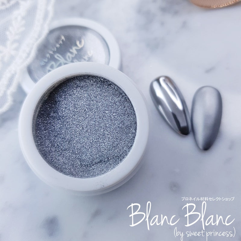 Blanc Blanc - (W37) Sterling Silver Chrome Powder