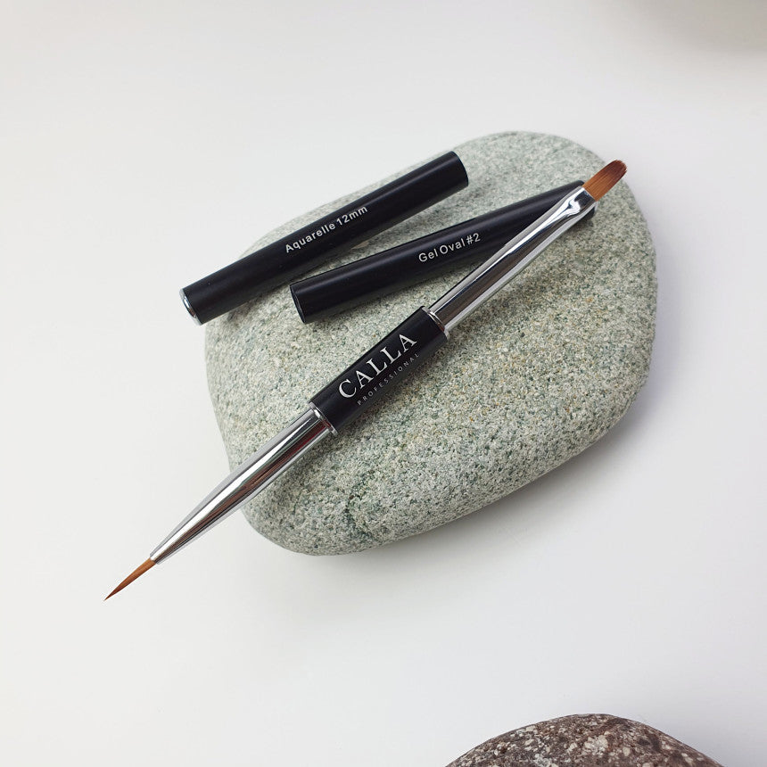 CALLA Professional - Dual Brush (Black/Silver)
