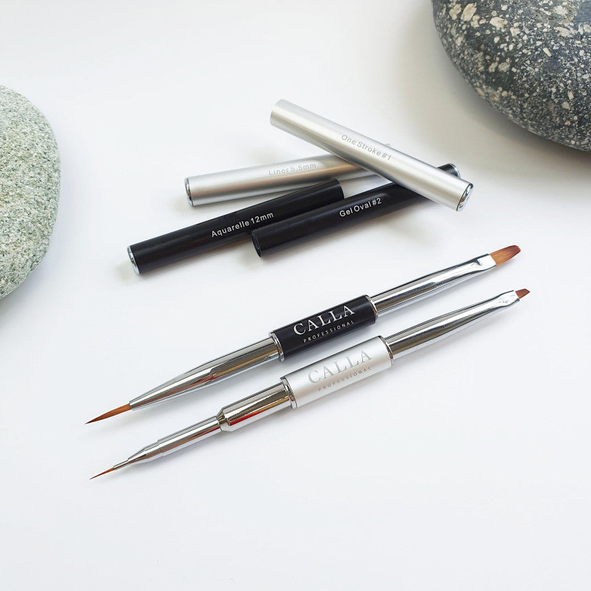 CALLA Professional - Dual Brush (Black/Silver)