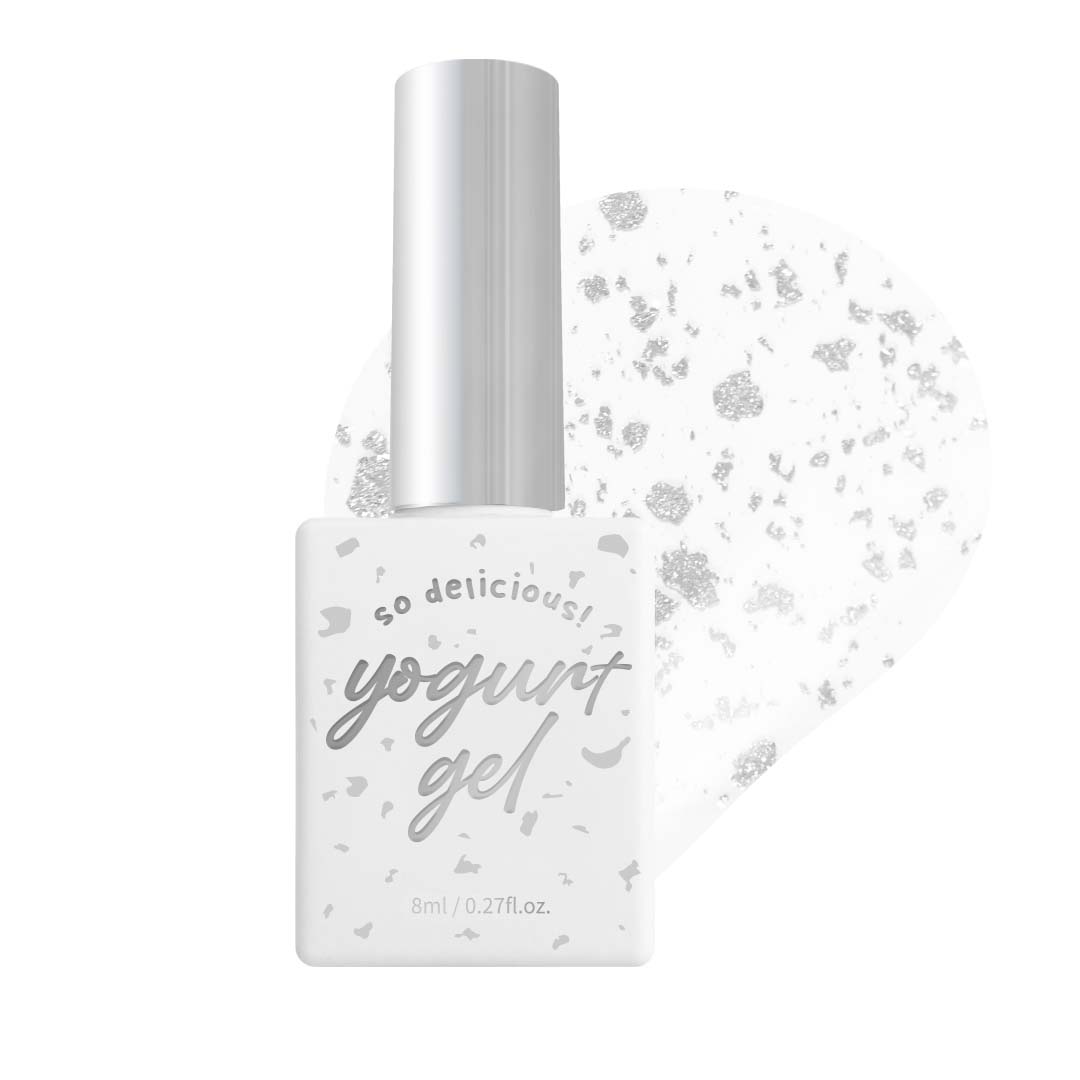 Yogurt Silver Foil Glitter - GL00