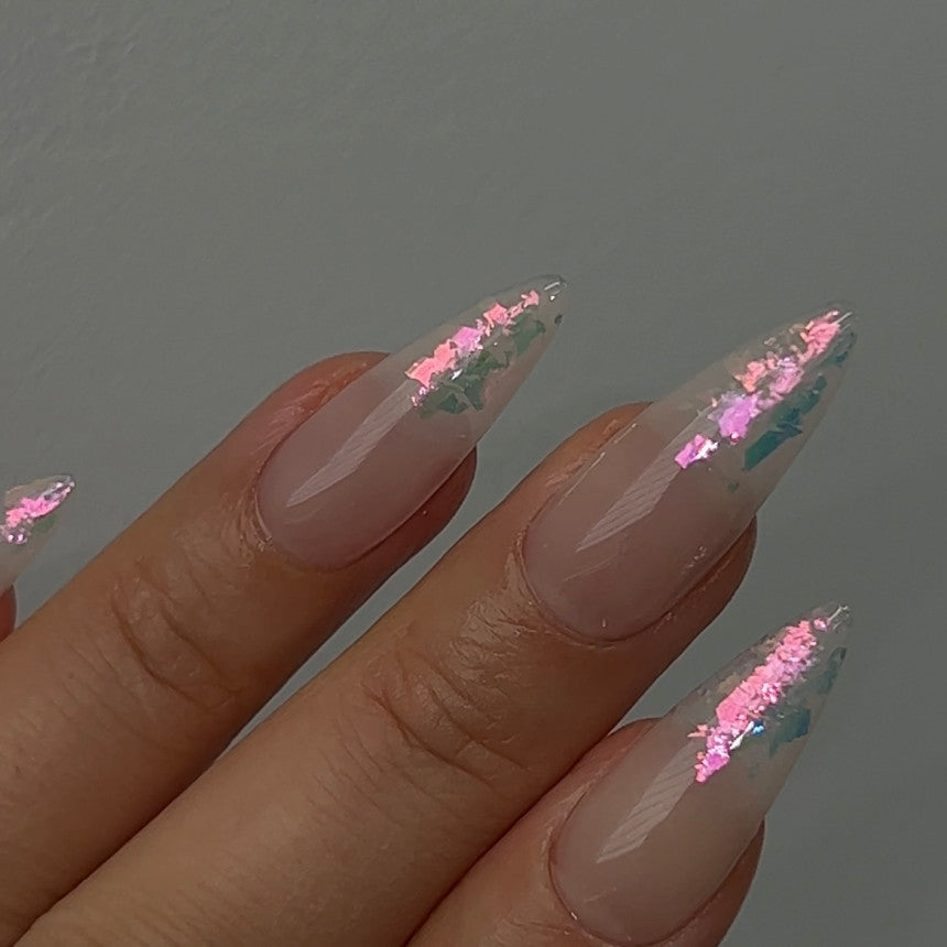 Nailbayo - Pink Sunset Glitter