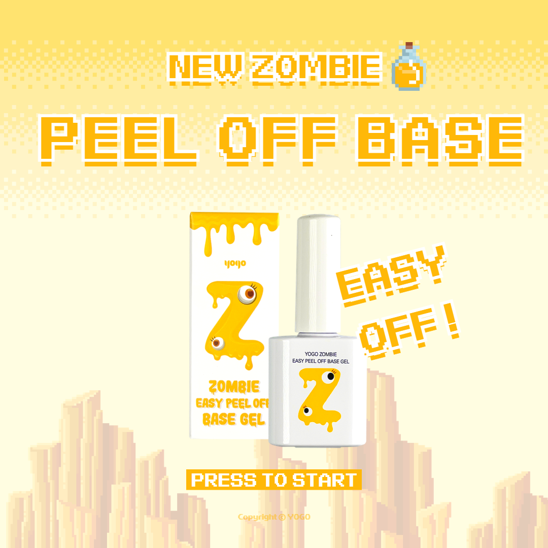 YOGO Zombie Top, Base, Easy Peel Off Base Bundle