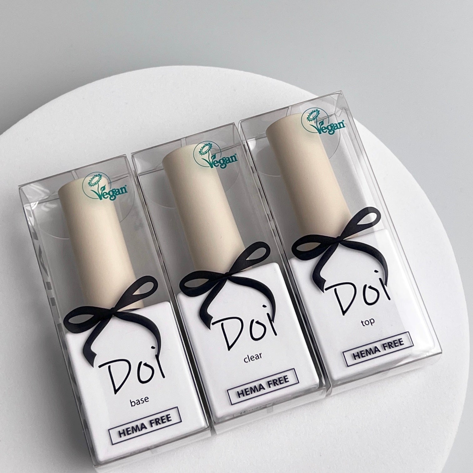 Doi Basic Gels 10ml (3 Types) - HEMA Free and Vegan Certified