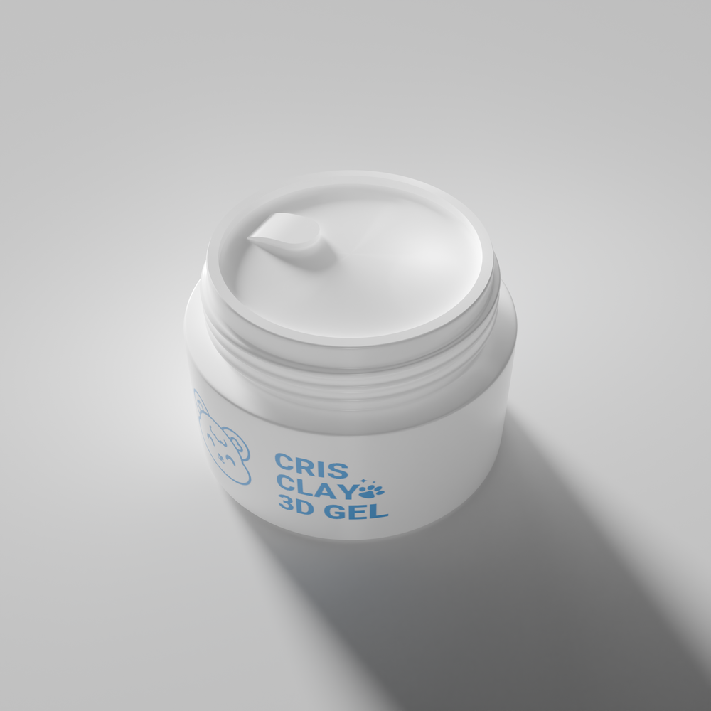 Cris Clay - Milky White 3D sculpting Gel (15g)