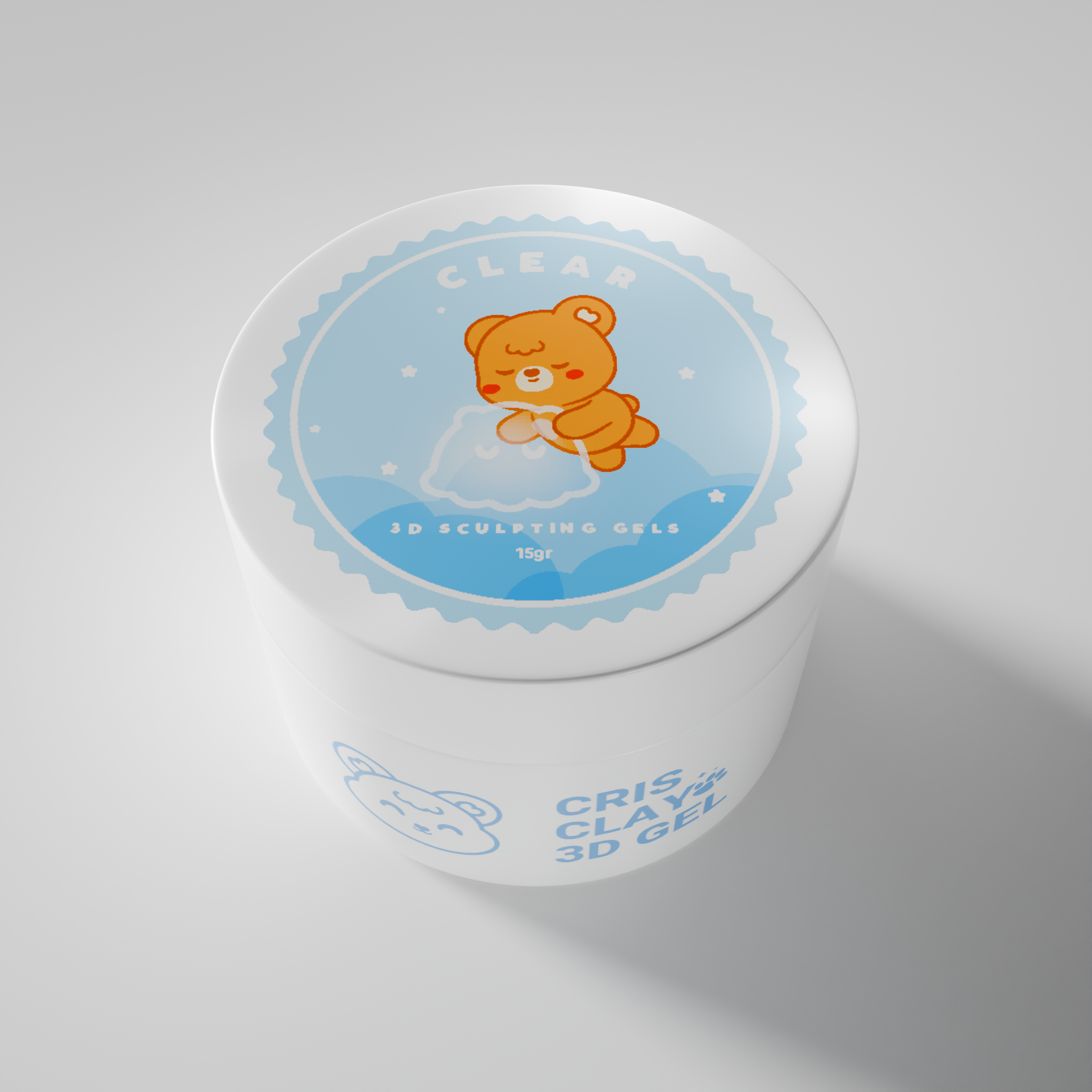 Cris Clay - Korean Clear 3D Gel (15g)