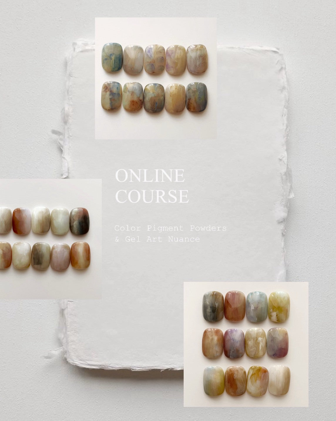 perukā - Color Pigment Powders & Gel Art Nuance｜ONLINE COURSE