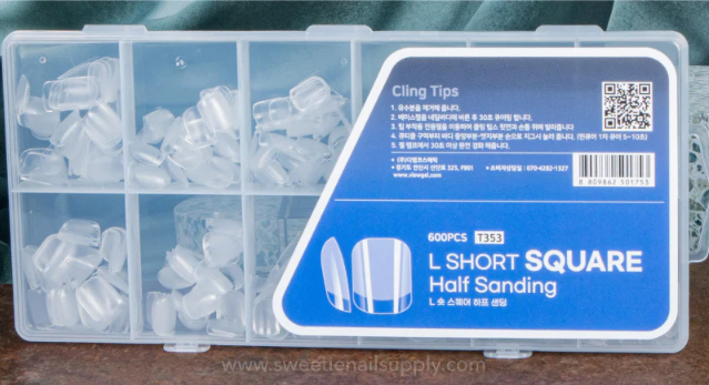 Viewgel - Cling Tip Square 600 Tips (2 types)