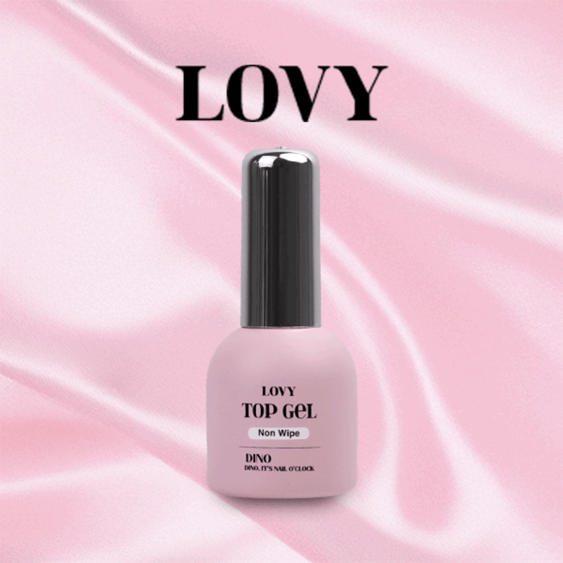 DINO It's Nail O'Clock - Lovy Top Gel