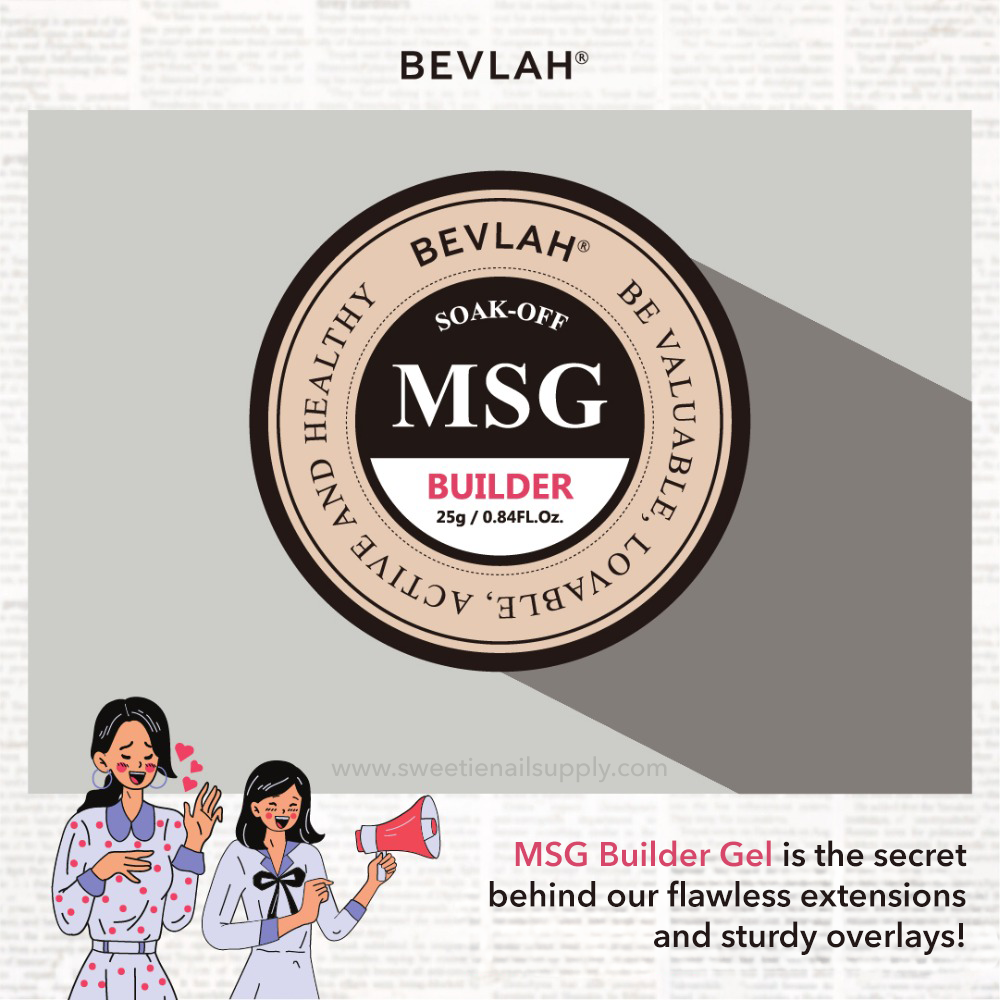 MSG Builder Gel - Soak Off (HEMA-free)