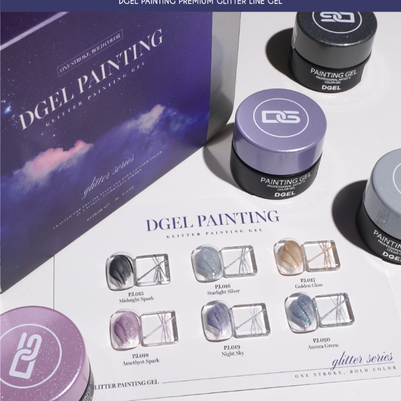 DGEL - Painting Glitter Set