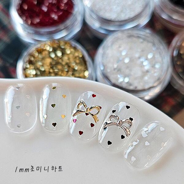 Bonniebee - 1mm Super Mini Heart Spangle