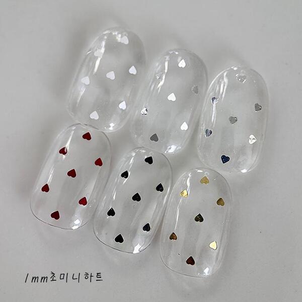 Bonniebee - 1mm Super Mini Heart Spangle
