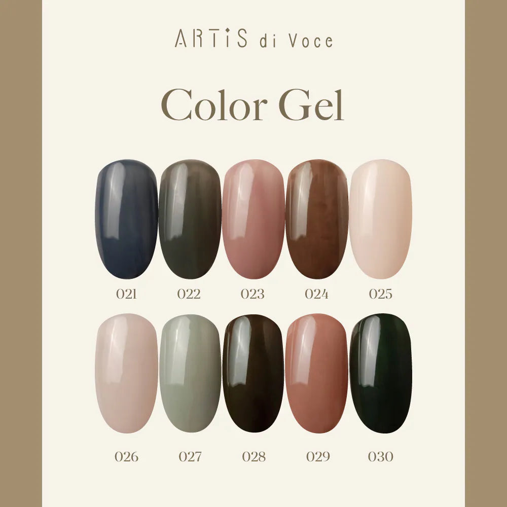ARTiS di Voce - Sheer Glaze Collection (021 to 030)