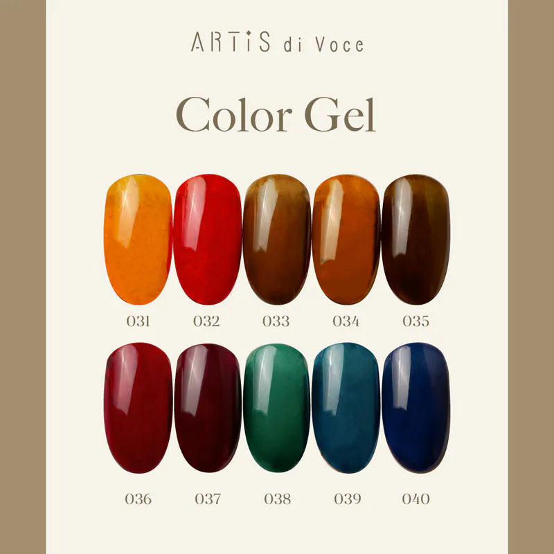 ARTiS di Voce - Crystal Glaze Collection (031 to 040)