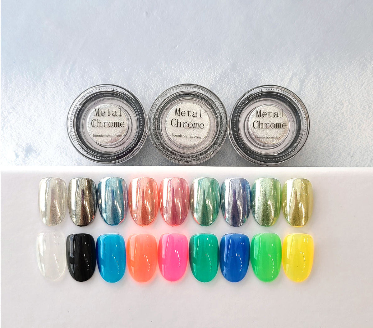 Bonniebee Metal Chrome Powder