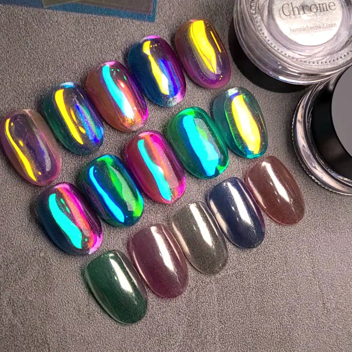 Bonniebee Metal Chrome Powder