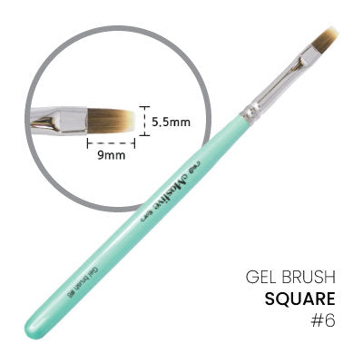 Mostive Gel Brush Square #6