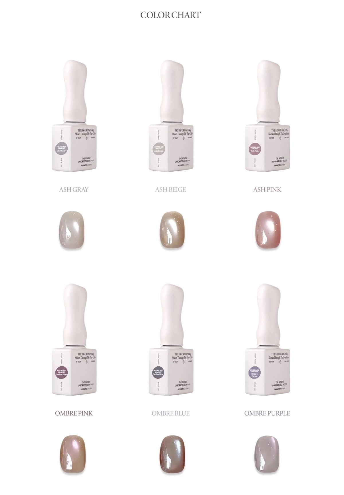 The Favori - Muted Ash Magnet Collection + Gift (Ombre Green)