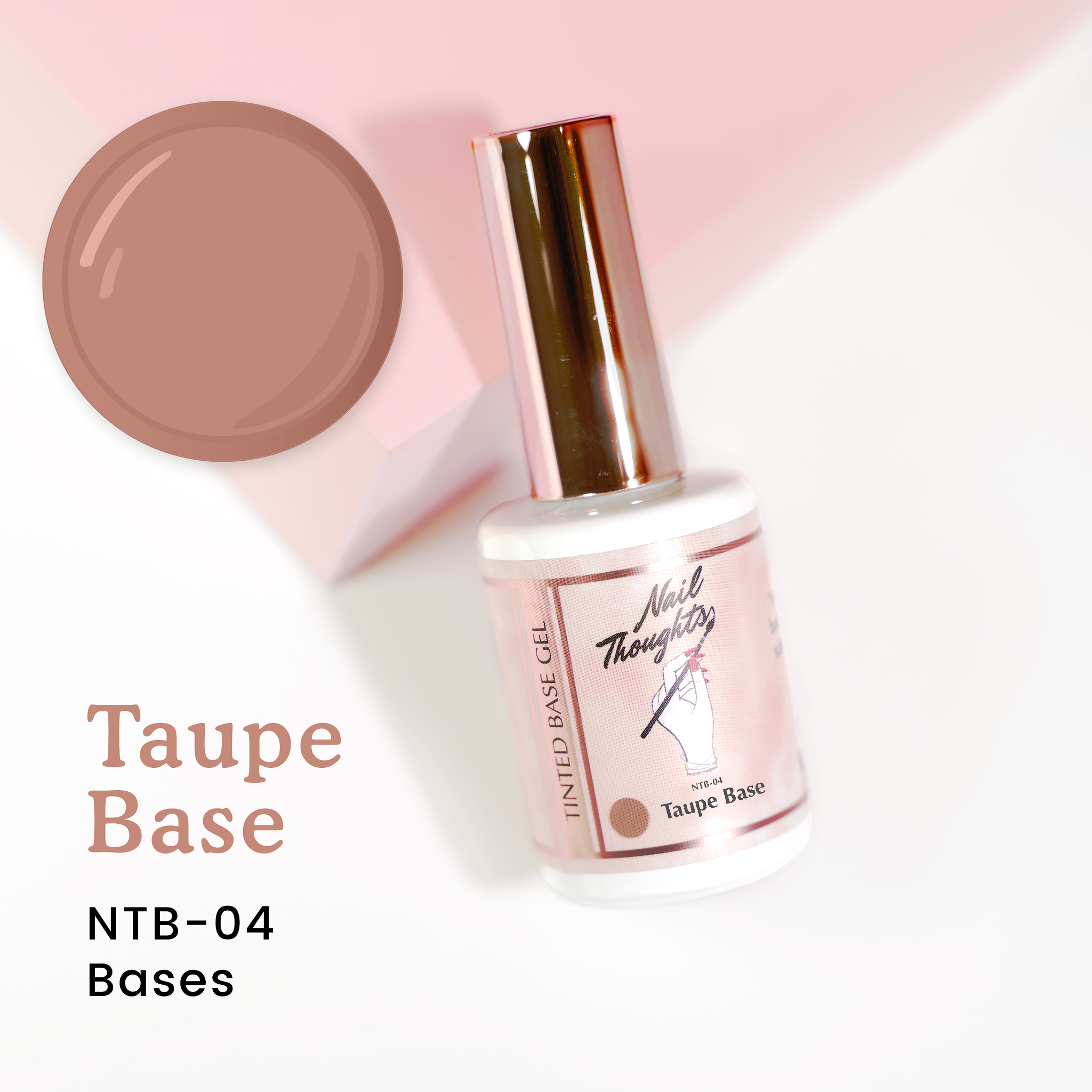 Nail Thoughts - NTB-04 Taupe Base (Bottle/Pot)