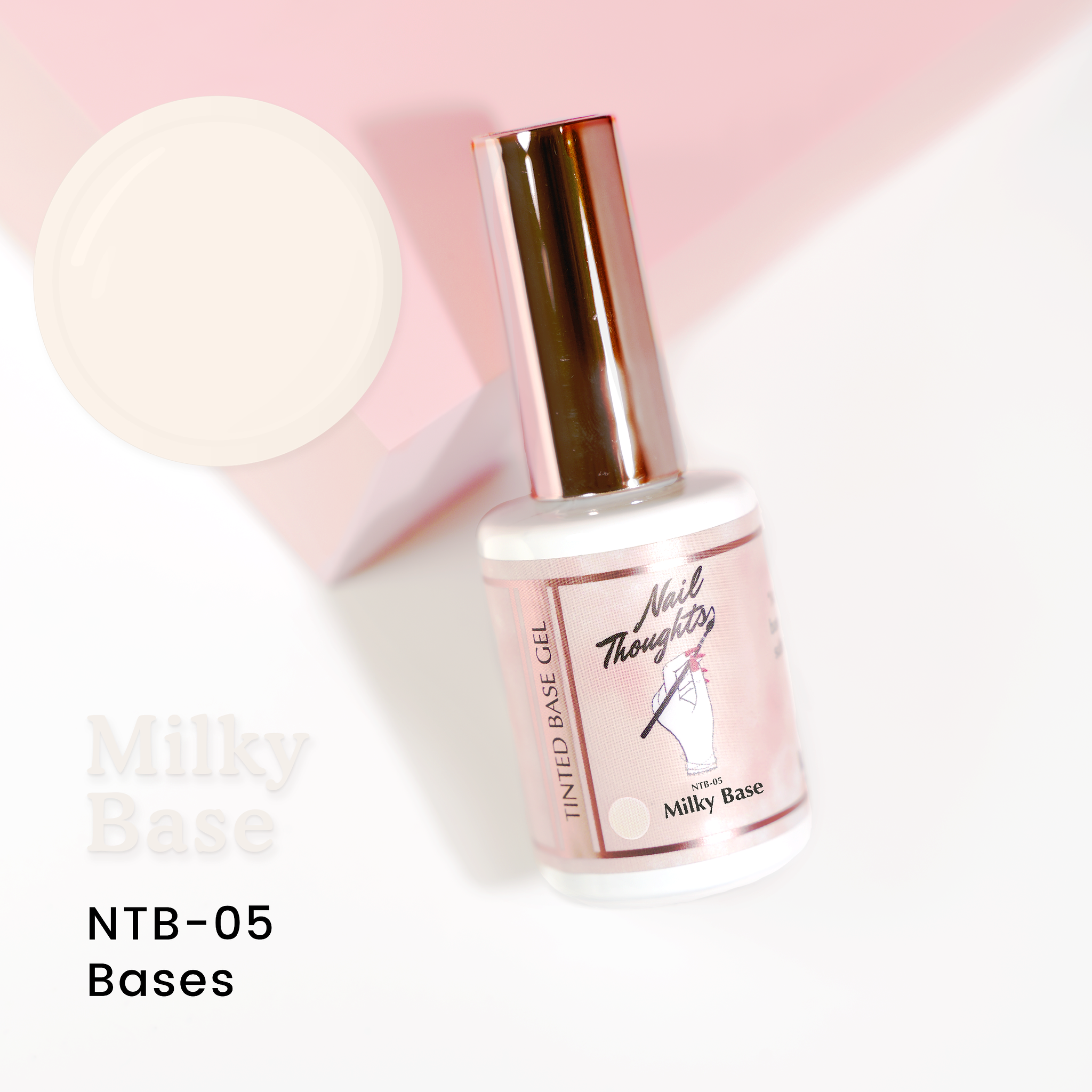 Nail Thoughts - NTB-05 Milky Base (Bottle/Pot)