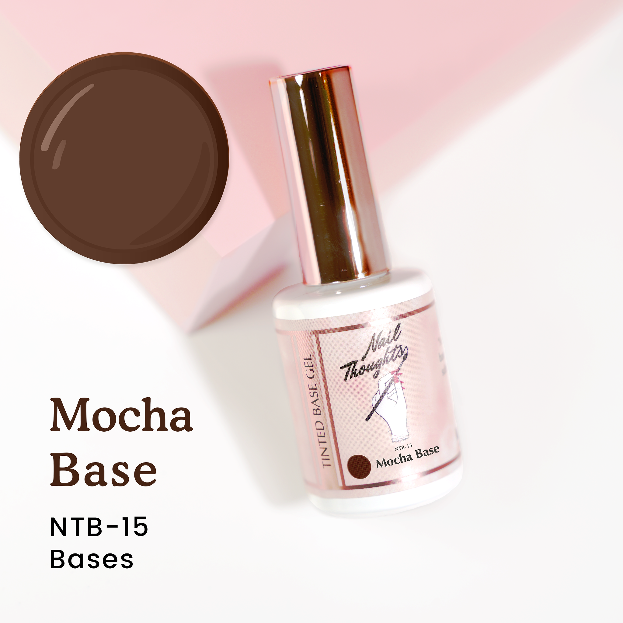 Nail Thoughts - NTB-15 Mocha Base (Bottle/Pot)