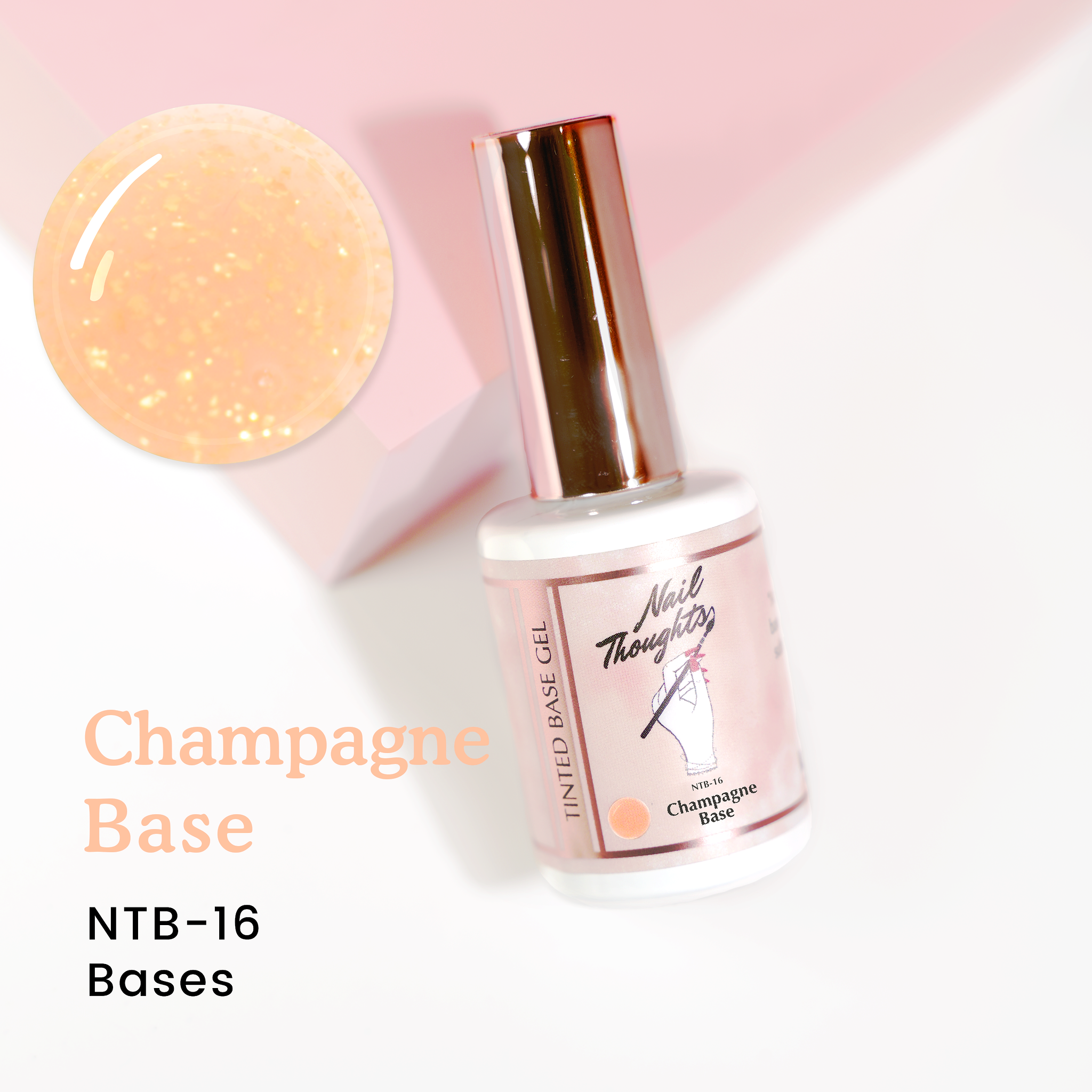 Nail Thoughts - NTB-16 Champagne Base (Bottle/Pot)