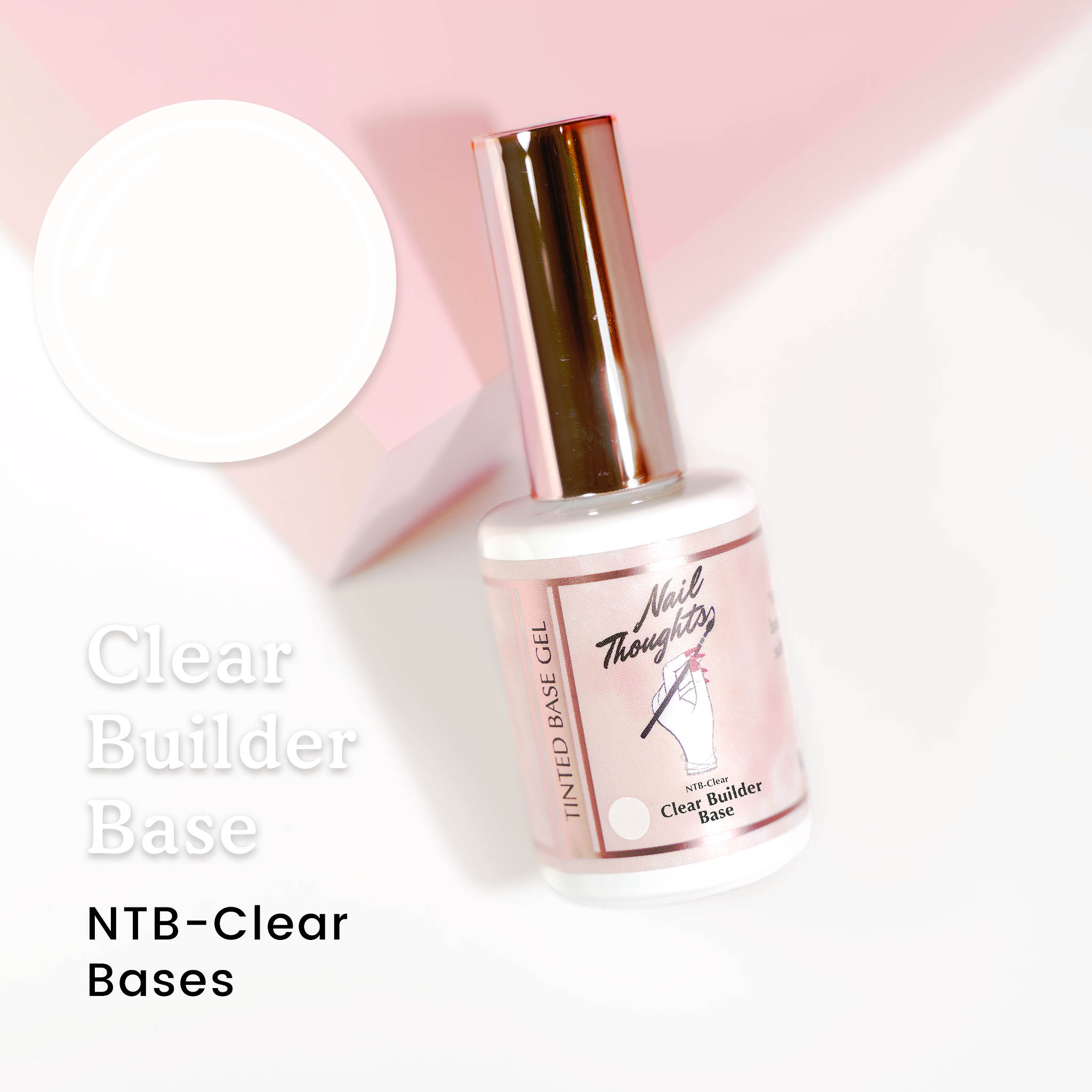 Nail Thoughts - (NTB-Clear) Clear Base (Bottle/Pot)