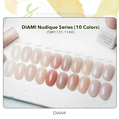 DIAMI - Nudique Series (SW1131- 1140) + color chart