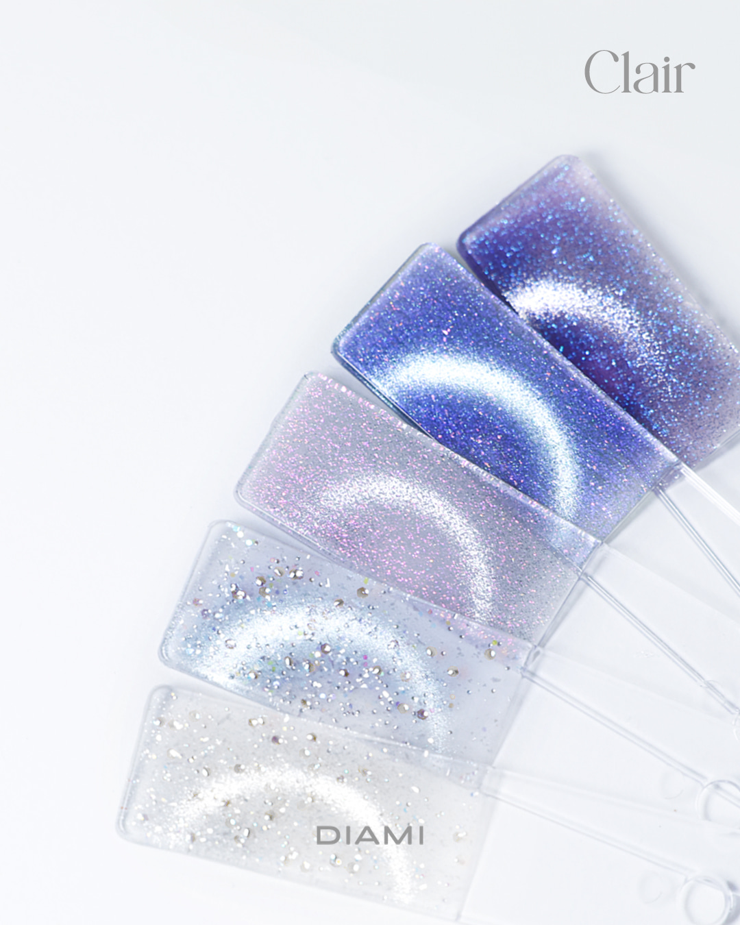 DIAMI - Magnetic Gel Shine Your Light - 10-colors set (DA716~DA725) Clair Set+Oasis Set + Water Effect magnet