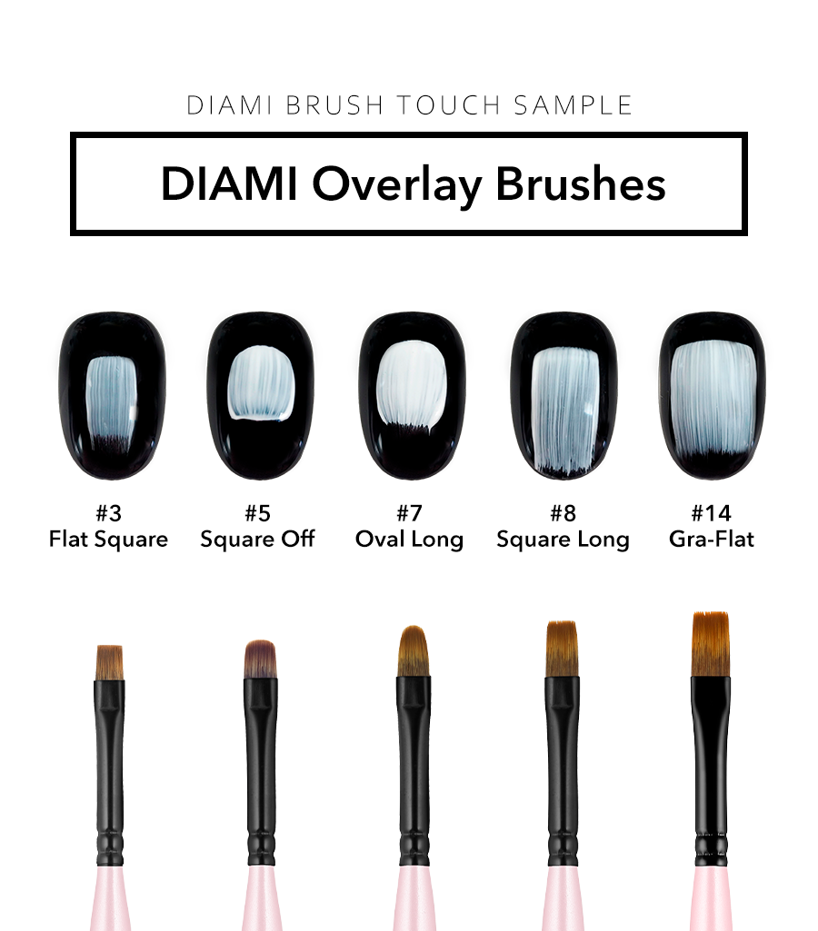 DIAMI No.7 Oval Long Brush