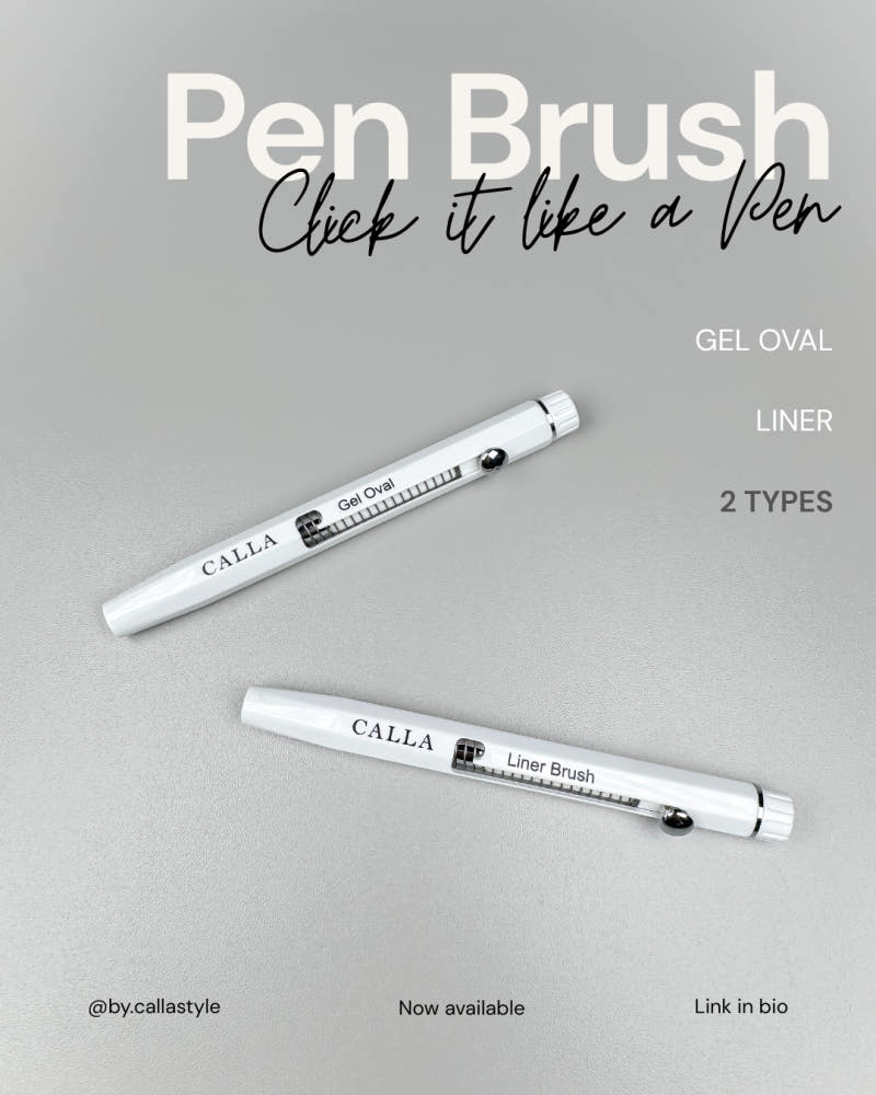 CALLA Professional - Pen Brush (Liner and Round Oval)