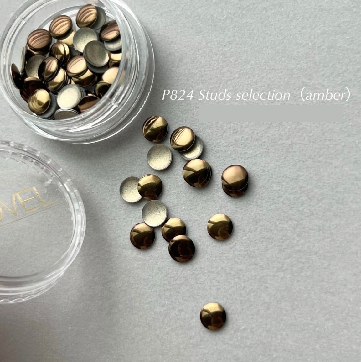 Atelier Novel - P824 Studs Selection (Amber)