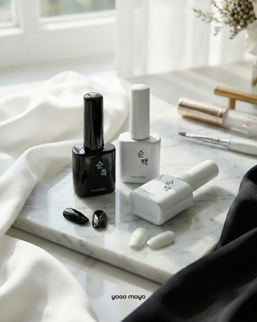 YOGO MAYO - Pure White/Pure Black