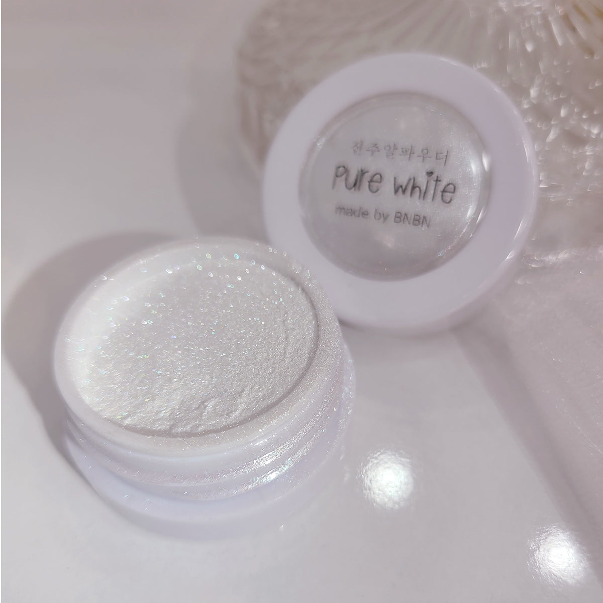 Bonniebee Pure White Nail Powder