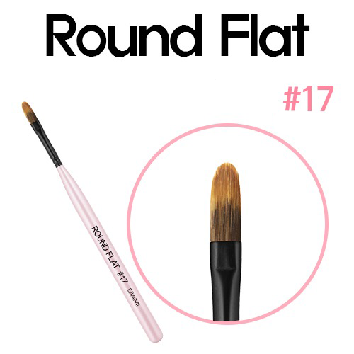 DIAMI No.17 Round Flat Brush