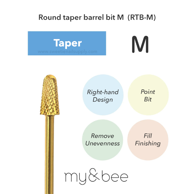 my&bee - Round taper barrel bit M (RTB-M)