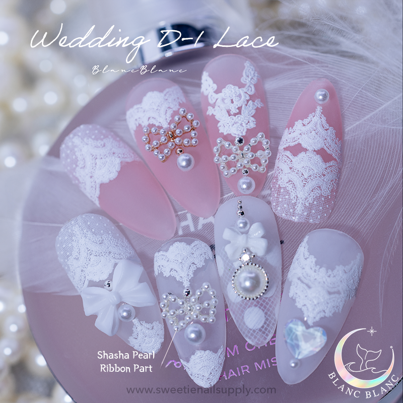 Blanc Blanc - (S392) Wedding D-1 Lace Sticker