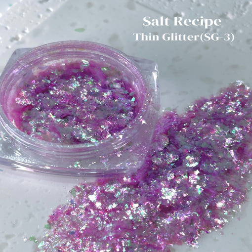 Salt Recipe - Thin Glitter (sg-3)