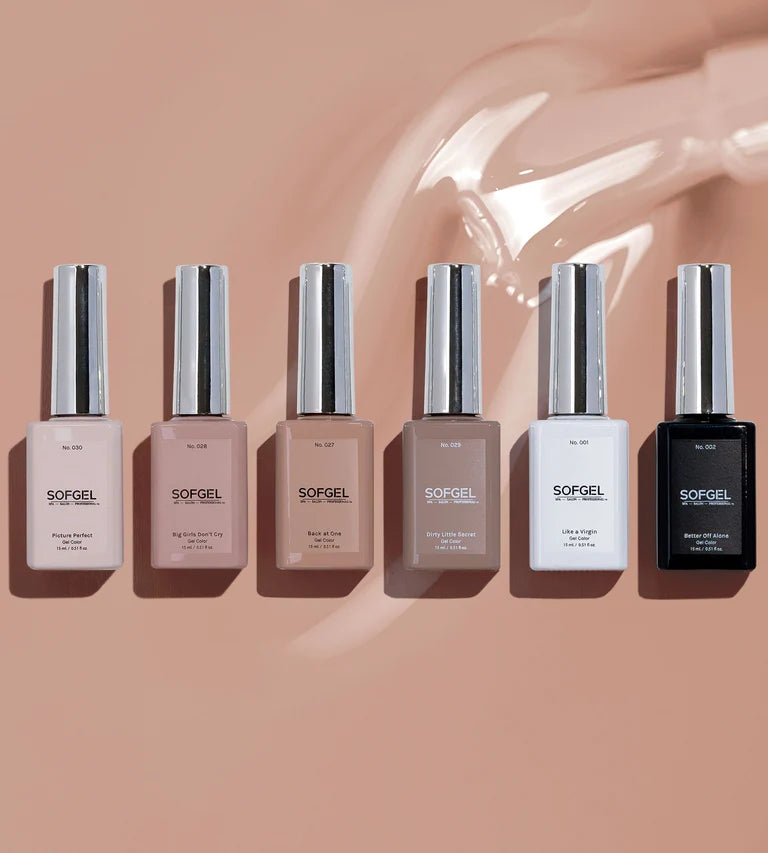 Sofgel - The Nicole Set | Legacy Gel Color Set No. 01