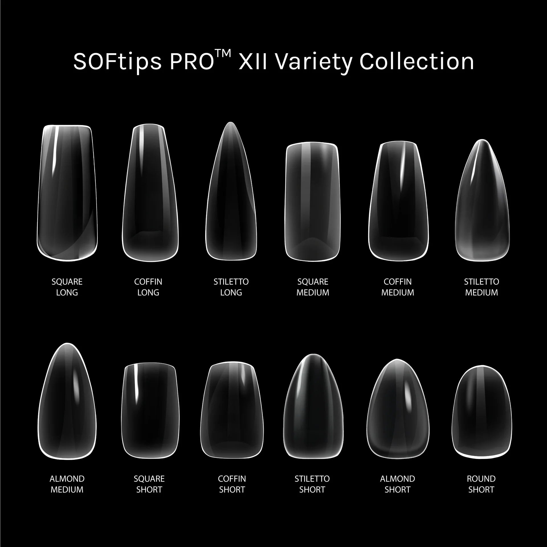 SOFTIPS PRO XII Variety Collection Tip Box