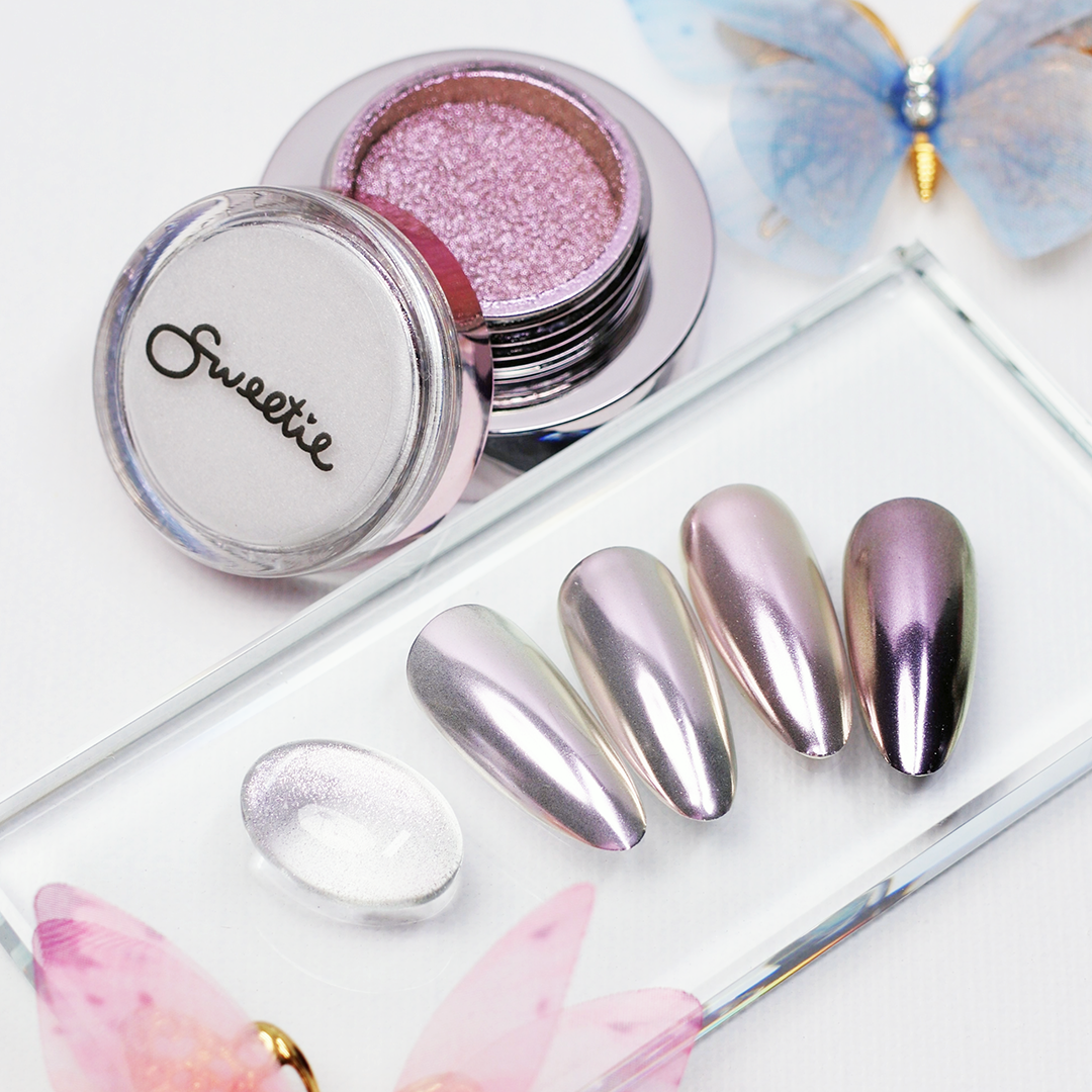 Sweetie Nail Supply - Fairy Chrome & Magnetic Powders (6 Types)