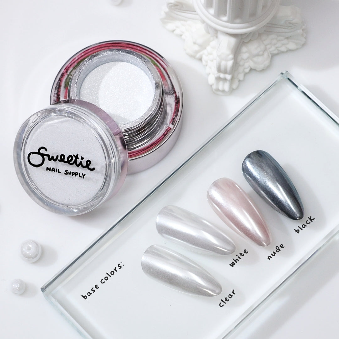 Sweetie Nail Supply - Milky Pearl Chrome Powder (1g)
