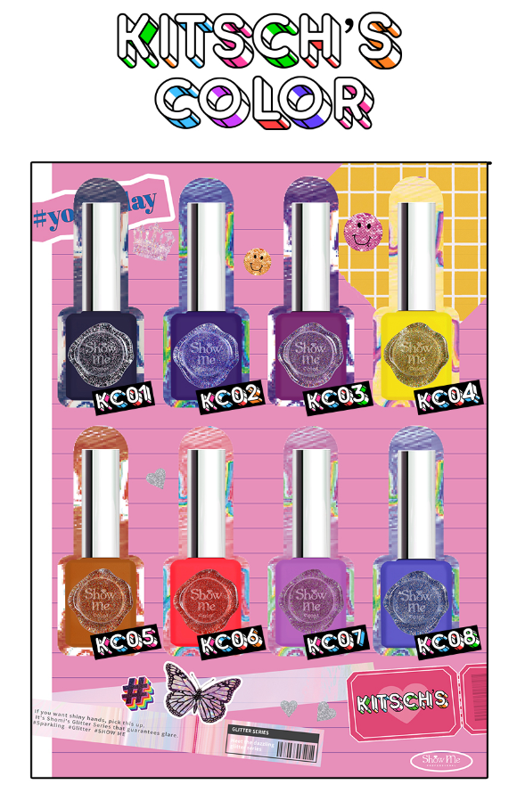 Show Me Korea Kitsch Flash Gel Collection KC08