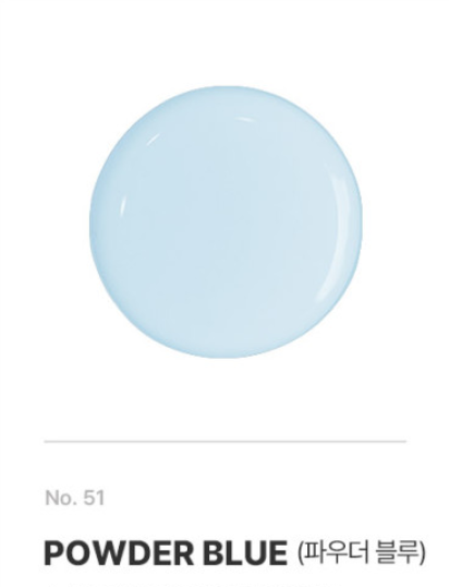 MORE Art Liquid Blooming Collection - No. 51 Powder Blue