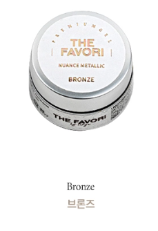 The Favori Nuance Metallic Gel - Bronze