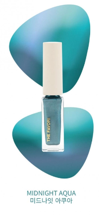 The Metallic Ink Collection - Midnight Aqua