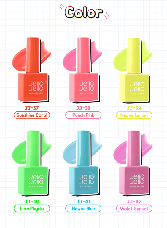 Jello Jello High Teen Neon Collection